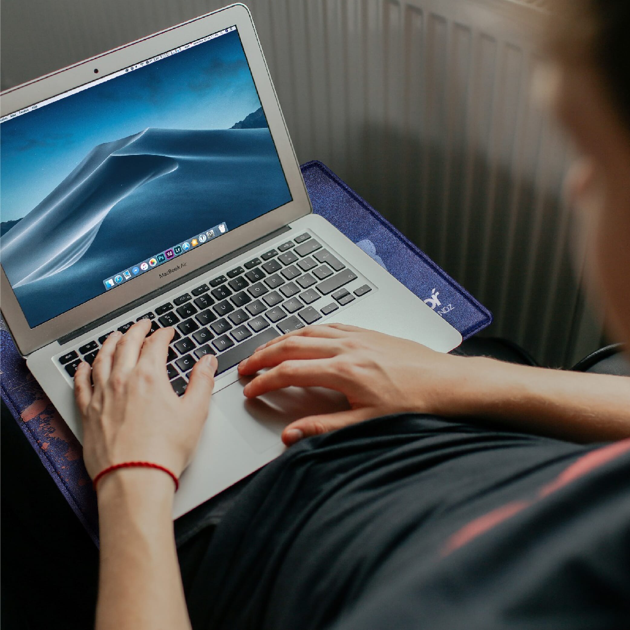 Armor' Laptop EMF radiation and heat Shield -  Merc Tail Lights - Large 15' 6" inches